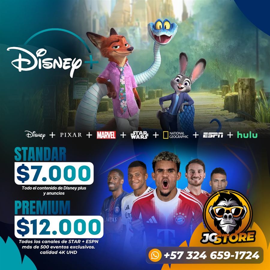 Precios Disney JGSTORE